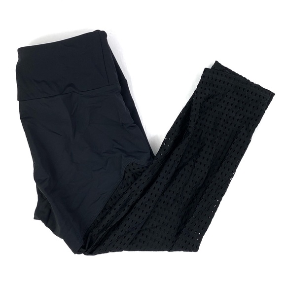 Onzie Perforated Mesh Cropped Legging - Picture 1 of 7